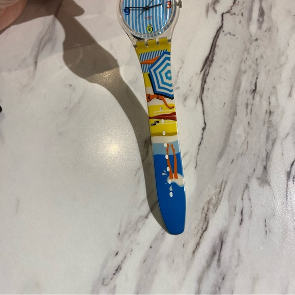 Vintage Swatch Watch Bikini Beach model 2004 unisex Swiss Made - Picture 3 of 9